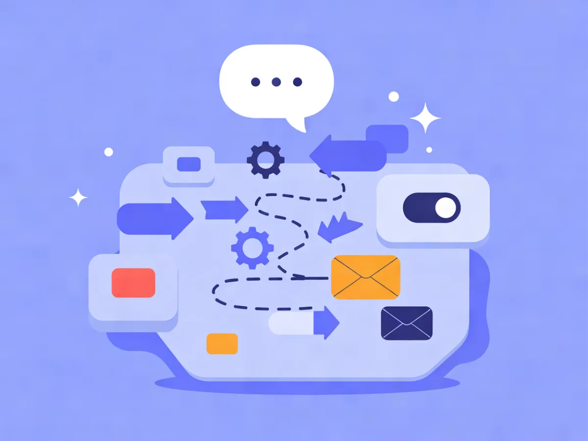 Illustration for AI Email Automation: Build Workflows by Describing Them