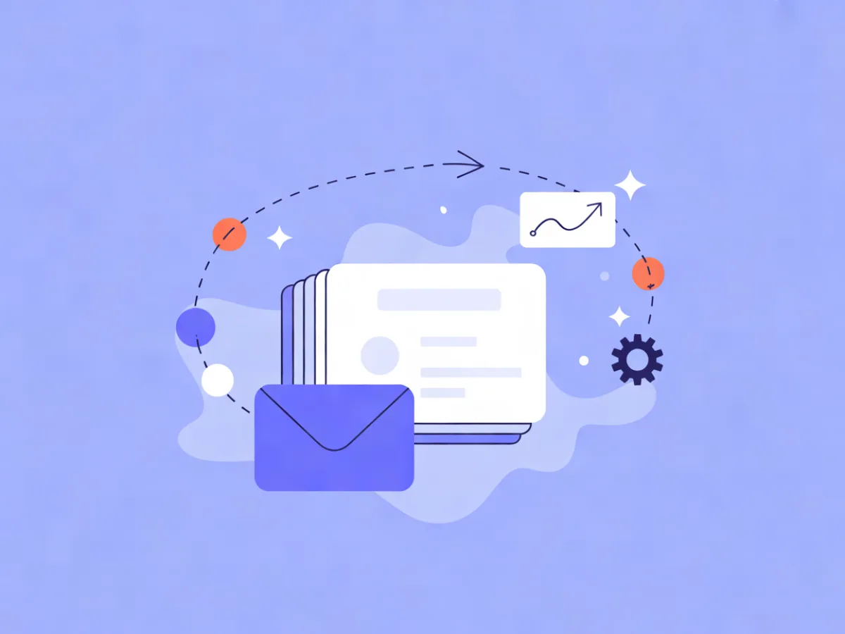 Illustration for AI Prompts for B2B Emails: Copy-and-Adapt Templates for Thought Leadership, Webinars, Case Studies and Nurture