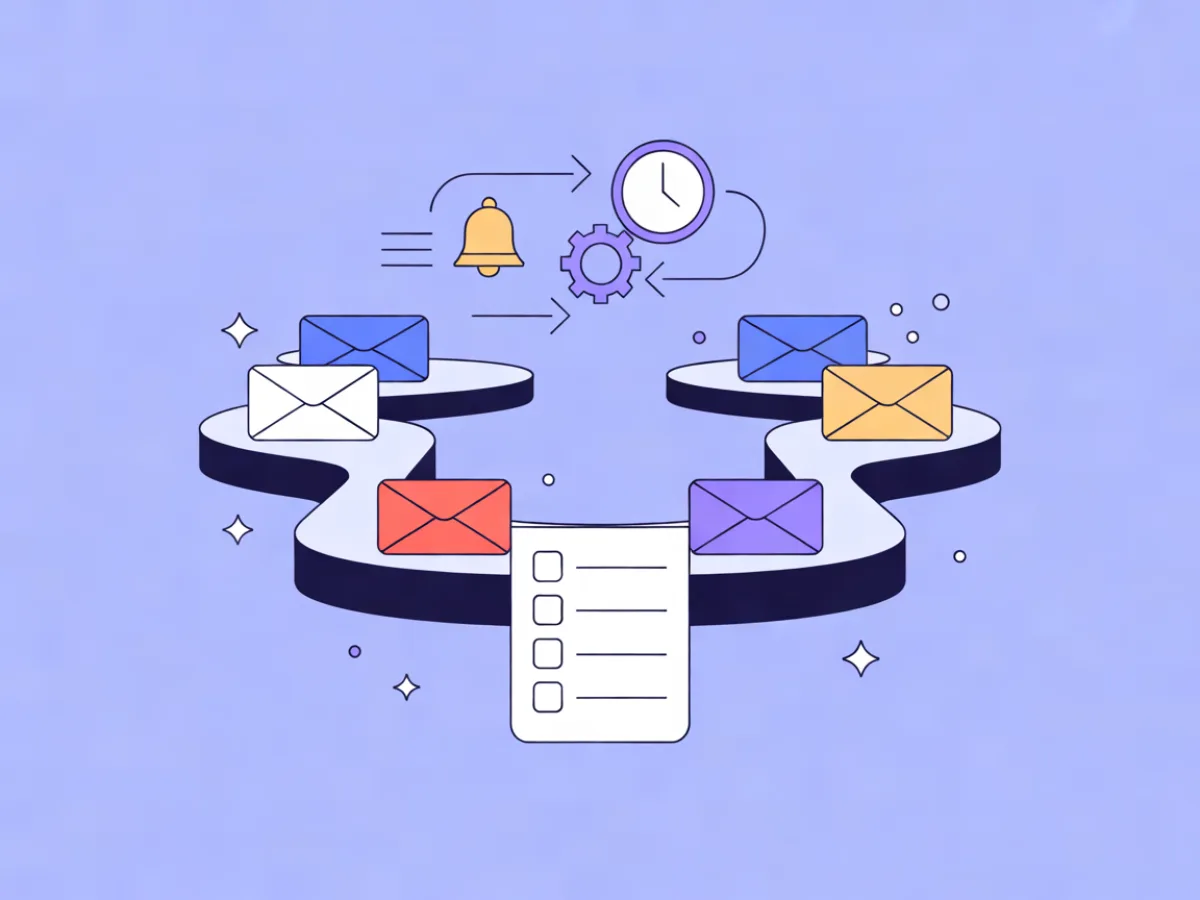 Illustration for Combining Email and SMS in One Automation: When, Why, and How