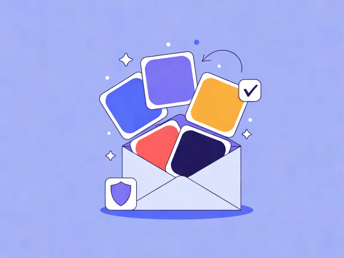 Illustration for Email Color Schemes: How to Choose Colors That Work in Every Inbox