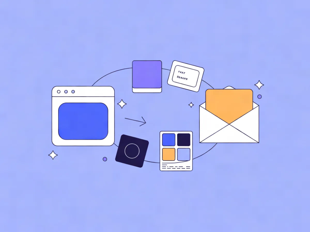 Illustration for How to Generate Email Designs From Your Website Style