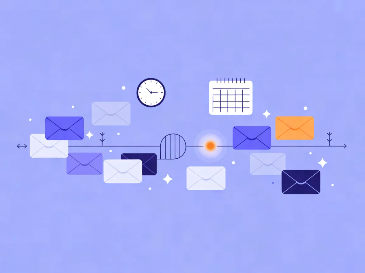 Illustration for How Often Should You Send Nurture Emails?